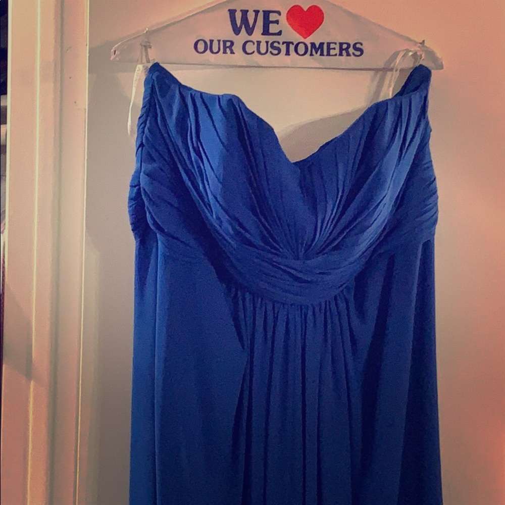 David’s Bridal bridesmaid dress